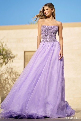 Sherri Hill 55947 #0 default Candy Pink thumbnail