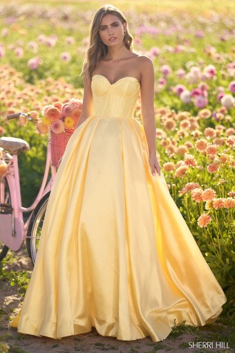 Sherri Hill 56133 #0 default Ivory thumbnail