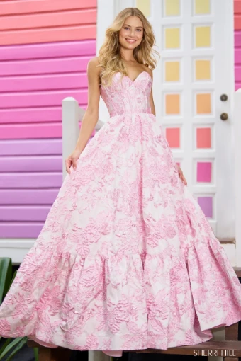 Sherri Hill 56055 #0 default Pink thumbnail