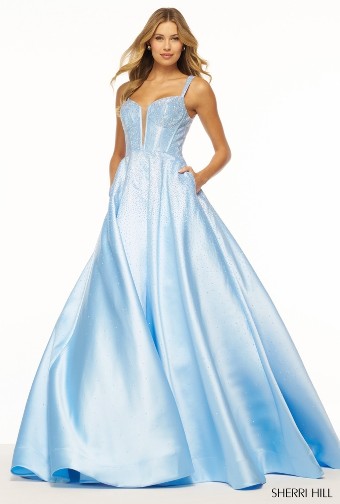 Sherri Hill 56106 #0 default Peacock thumbnail