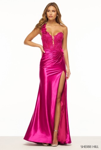 Sherri Hill 56174 #0 default Magenta thumbnail