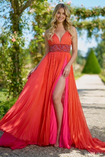 Sherri Hill 56700 #0 default Yellow/Light Yellow thumbnail