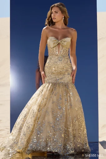 Sherri Hill 56775 #0 default Royal thumbnail