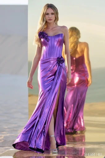 Sherri Hill 56839 #0 default Rose thumbnail