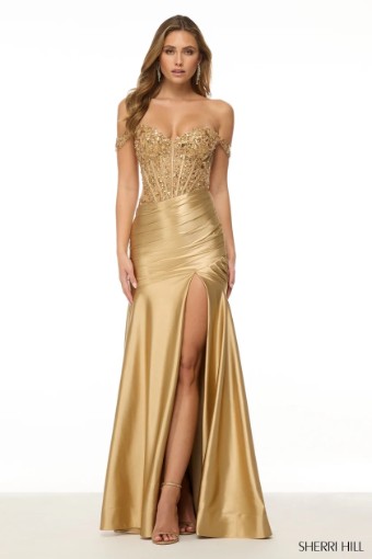 Sherri Hill 57053 #0 default Black thumbnail