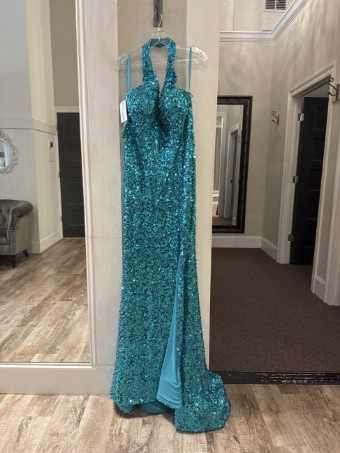 Jovani D5303A #0 default Turquoise thumbnail
