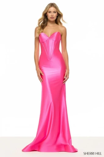 Sherri Hill 57644 #0 default Black thumbnail