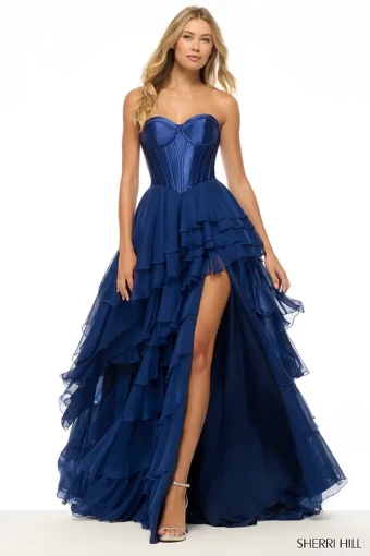 Sherri Hill 57653 #0 default Bright Fuchsia thumbnail