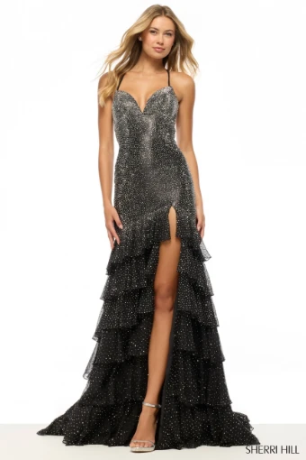 Sherri Hill 57832 #0 default Peacock thumbnail