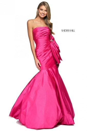 Sherri Hill 54027 #0 default Fuchsia thumbnail