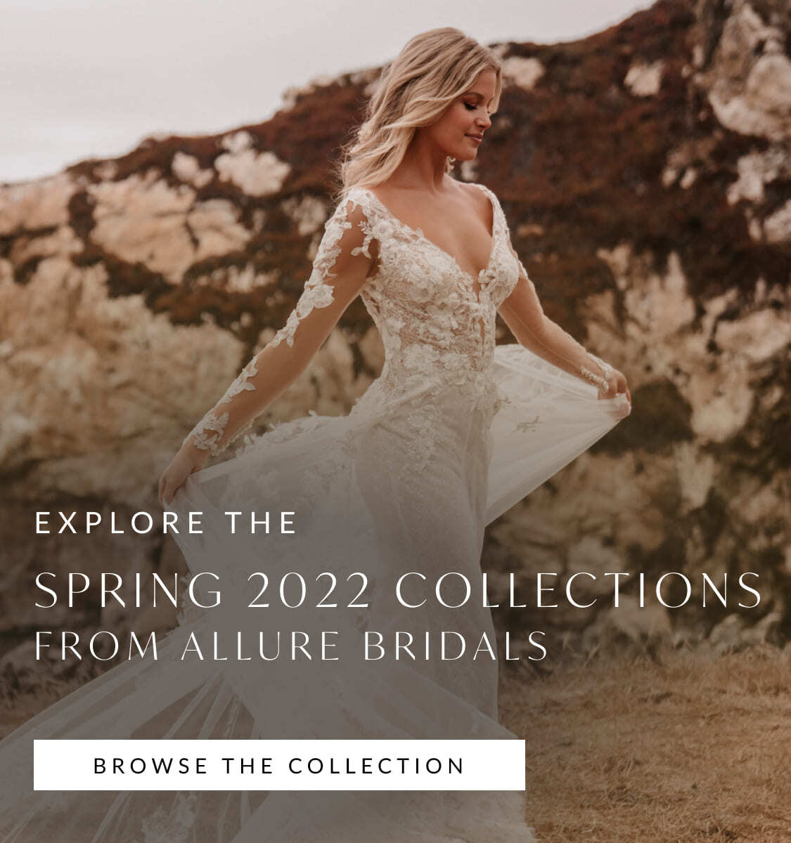 Allure Bridals Spring 2022 Wedding Dresses. Browse at Engagements Bridal & Formalwear. Mobile image.
