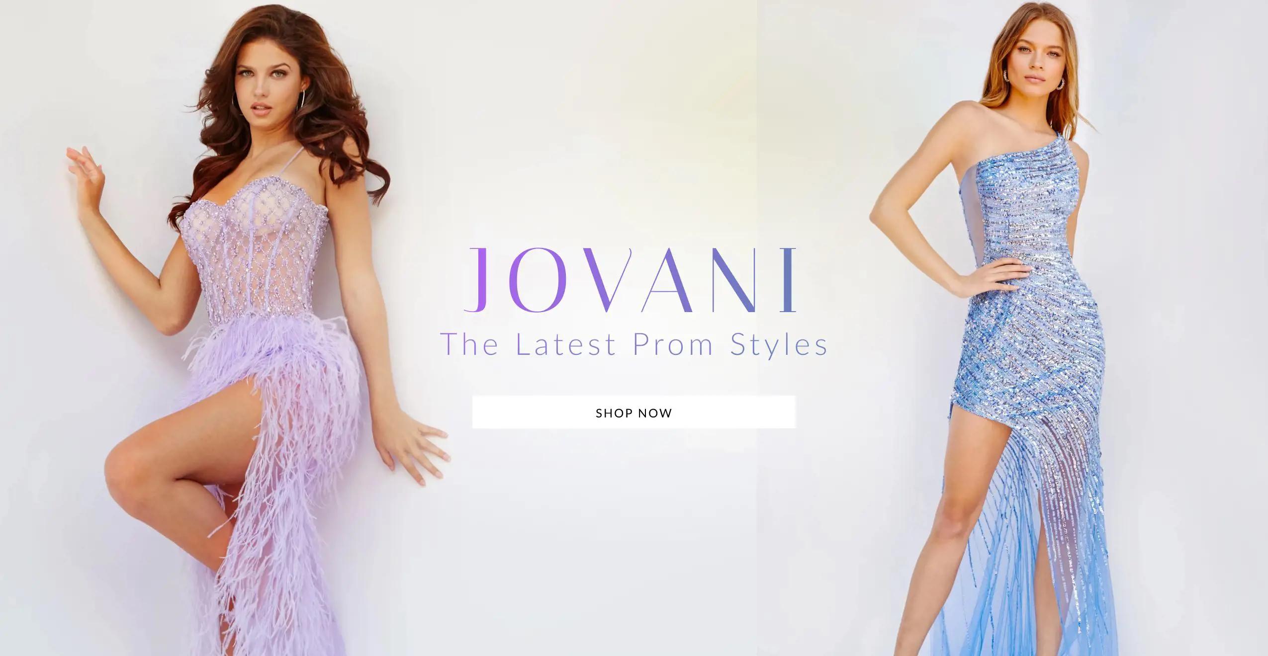 Models Wearing Jovani Prom Dresses